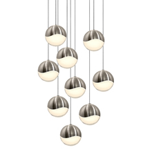 Sonneman 2916.13-LRG - 9-Light Round Large LED Pendant