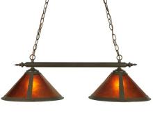 Meyda Green 129114 - 35" Long Sutter 2 Light Island Pendant