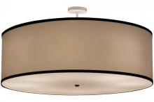 Meyda Green 160458 - 48" Wide Cilindro Beige Textrene Pendant