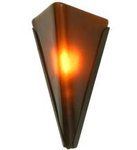 Meyda Green 81610 - 5"W Metro Fusion Biscotto Piccolo Wall Sconce