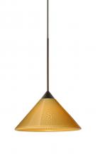 Besa Lighting 1XC-282490-BR - Besa Pendant Kona Bronze Mango Starpoint 1x50W Halogen