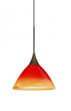 Besa Lighting RXP-1743SL-BR - Besa Pendant Domi Bronze Solare 1x50W Halogen