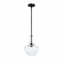 Justice Design Group FSN-4178-SEED-MBLK - Harlow 9.5" 1-Light Pendant