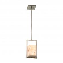 Justice Design Group ALR-7515W-NCKL - Laguna 1-Light LED Outdoor Mini-Pendant