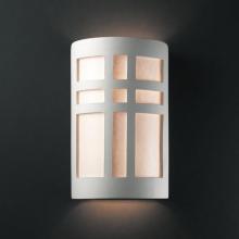 Justice Design Group CER-7285-WHT-LED-1000 - Wall Sconce