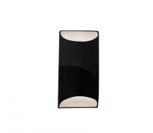 Justice Design Group CER-5750-BKMT - Small ADA Tapered Cylinder Wall Sconce