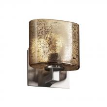 Justice Design Group FSN-8931-30-RBON-MBLK - Modular 1-Light Wall Sconce (ADA)