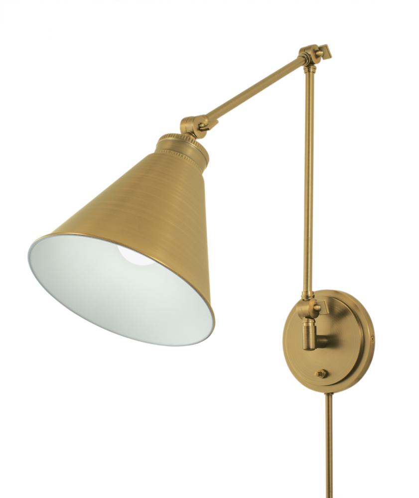 Aidan Moveable Sconce - Aged Brass