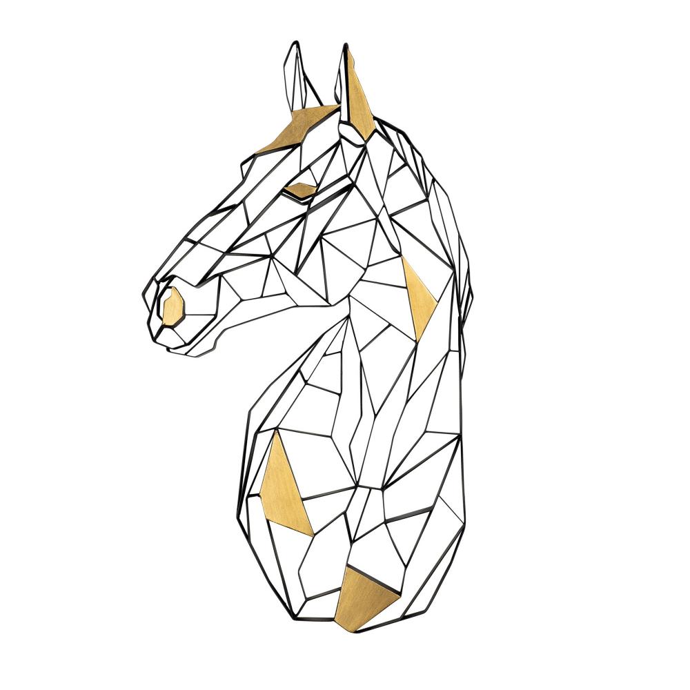 Geometric Animal Kingdom Horse Wall Art