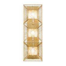 Varaluz 366W03FG - Arcade 3-Lt Sconce - French Gold