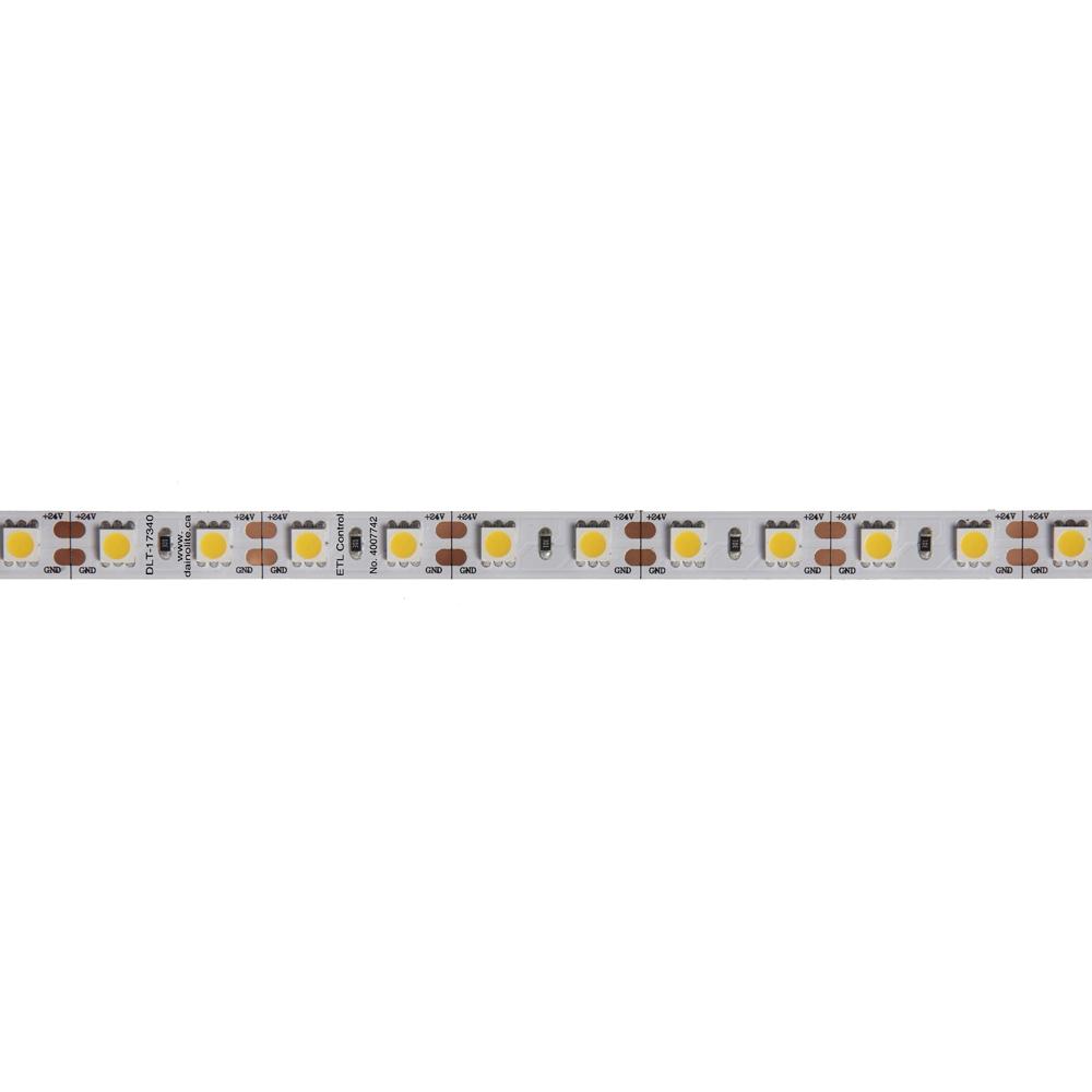 IP33 17.3W/M 2700K,24VDC 5M 10mm width, 72 LED/M CRI 80+, Tape Light