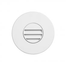 Dainolite DLEDW-330-WH - 120VAC input, Ø88xH82mm, 2700K, 3.3W IP65, White Wall LED with Louver