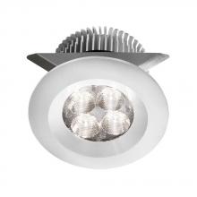 Dainolite MP-LED-8-WH - White 2x4W 3000K, CRI80+, 25° beam, 24VDC input with Male Connector, 18" Lead wire