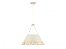 Golden Canada 0883-5P AI - Eloise 5-Light Pendant in Antique Ivory