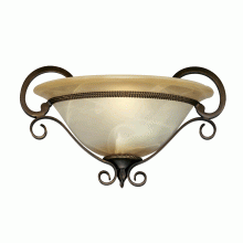 Golden Canada 3890-WSC GB - Meridian 1 Light Wall Sconce in Golden Bronze with Antique Marbled Glass