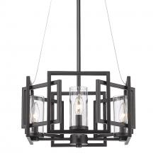 Golden Canada 6068-4P BLK - Marco 4 Light Pendant in Matte Black