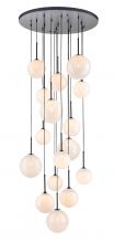 Avenue Lighting HF4266-BK-WHT - Delilah Collection Pendant