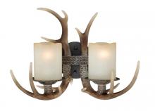 Vaxcel International W0033 - Yoho 2L Antler Vanity Black Walnut