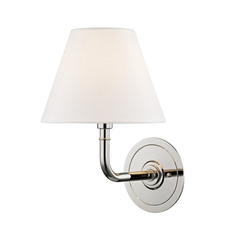 1 LIGHT WALL SCONCE