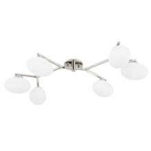 Hudson Valley 5541-PN - 6 LIGHT SEMI FLUSH