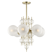 Hudson Valley 6427-AGB - 6 LIGHT CHANDELIER