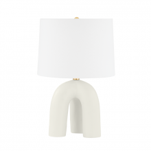 Hudson Valley L1604-AGB/CSI - 1 LIGHT TABLE LAMP