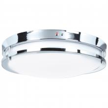 Access 20465LEDEM-CH/ACR - Dual Voltage Emergency Backup LED Flush Mount