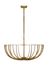 Visual Comfort & Co. Modern Collection SLFM33327PAB - Sanchi X-Large Semi Flush