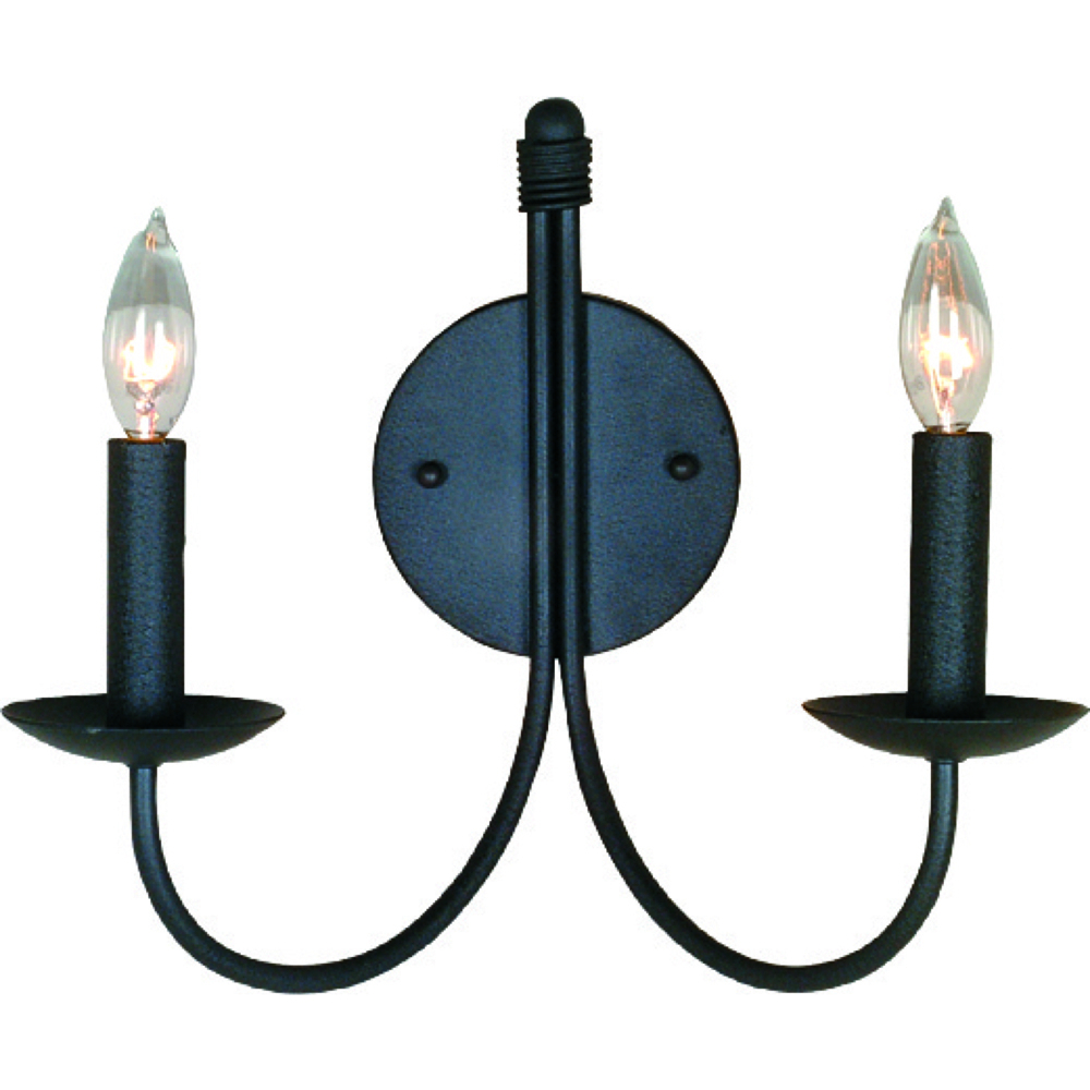 Wrought Iron AC3782EB Wall Light