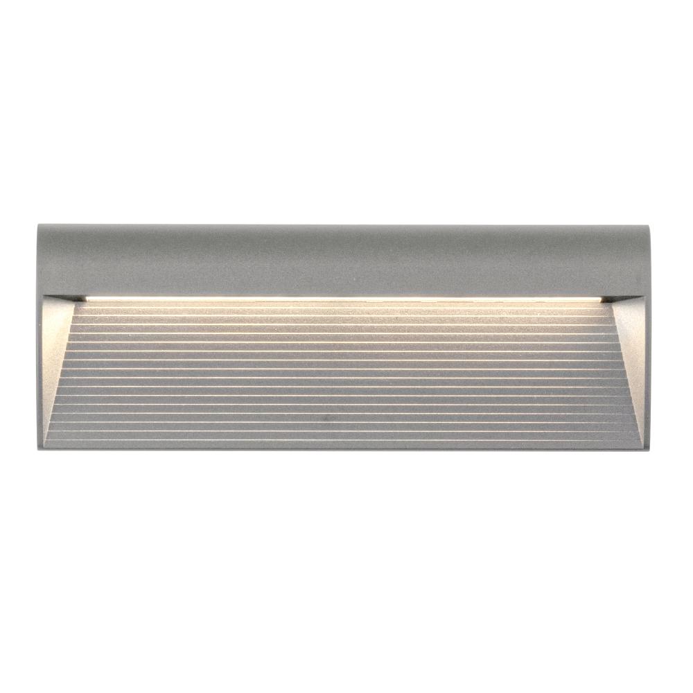 Casa 12-in Gray LED Exterior Wall/Step Lights