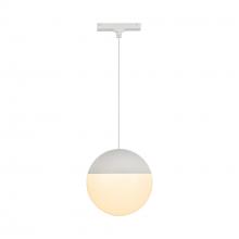 Kuzco Lighting Inc TRP11707-WH-4K - Monae 7-in White 4000K Trilo Track Pendant