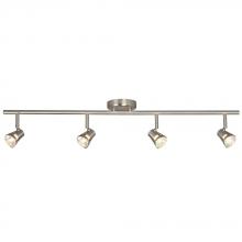 Galaxy Lighting 755594BN - Four Light Halogen Track - Brushed Nickel