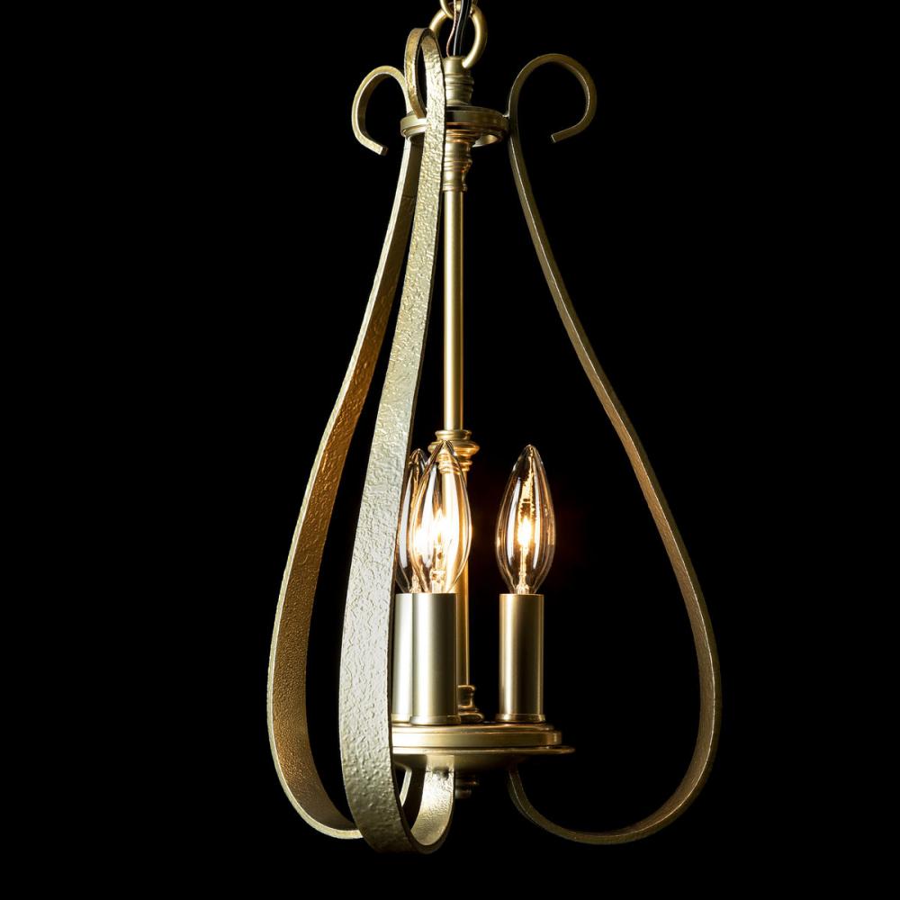 Sweeping Taper 3 Arm Chandelier