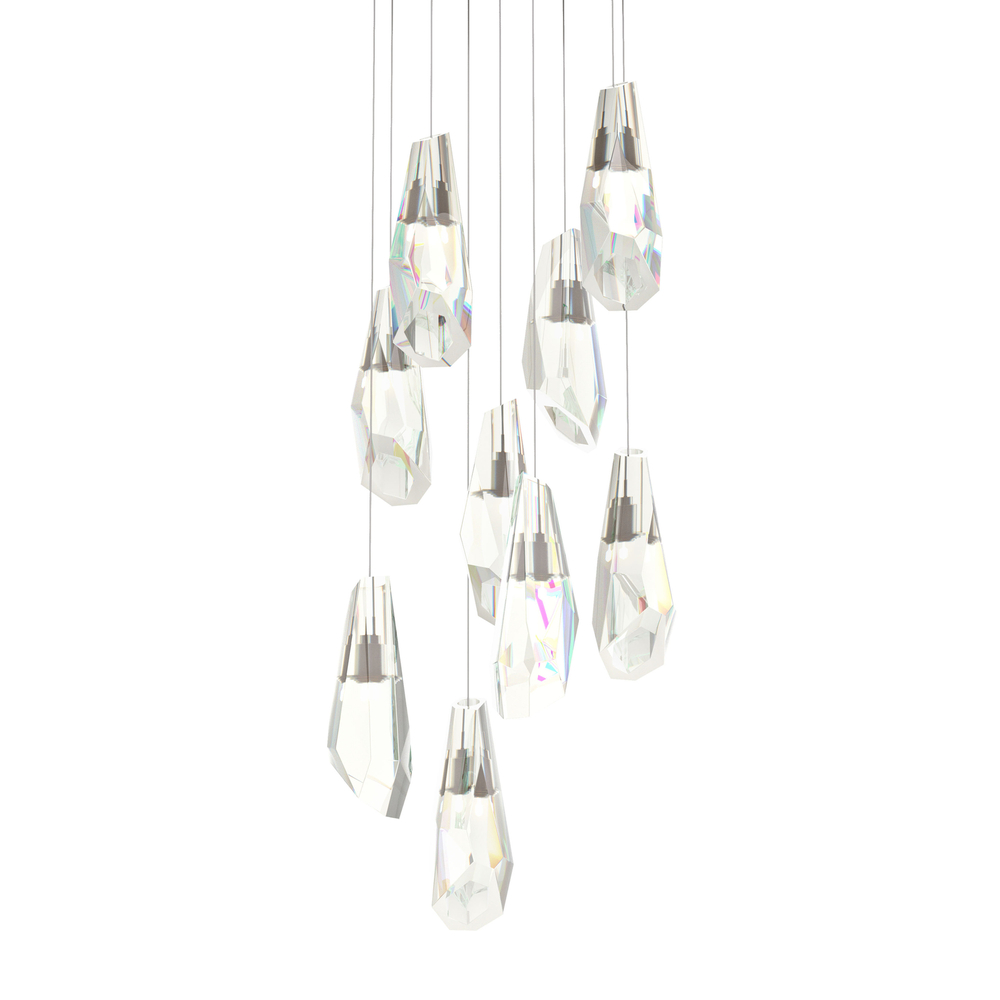 Luma 9-Light Large Crystal Pendant