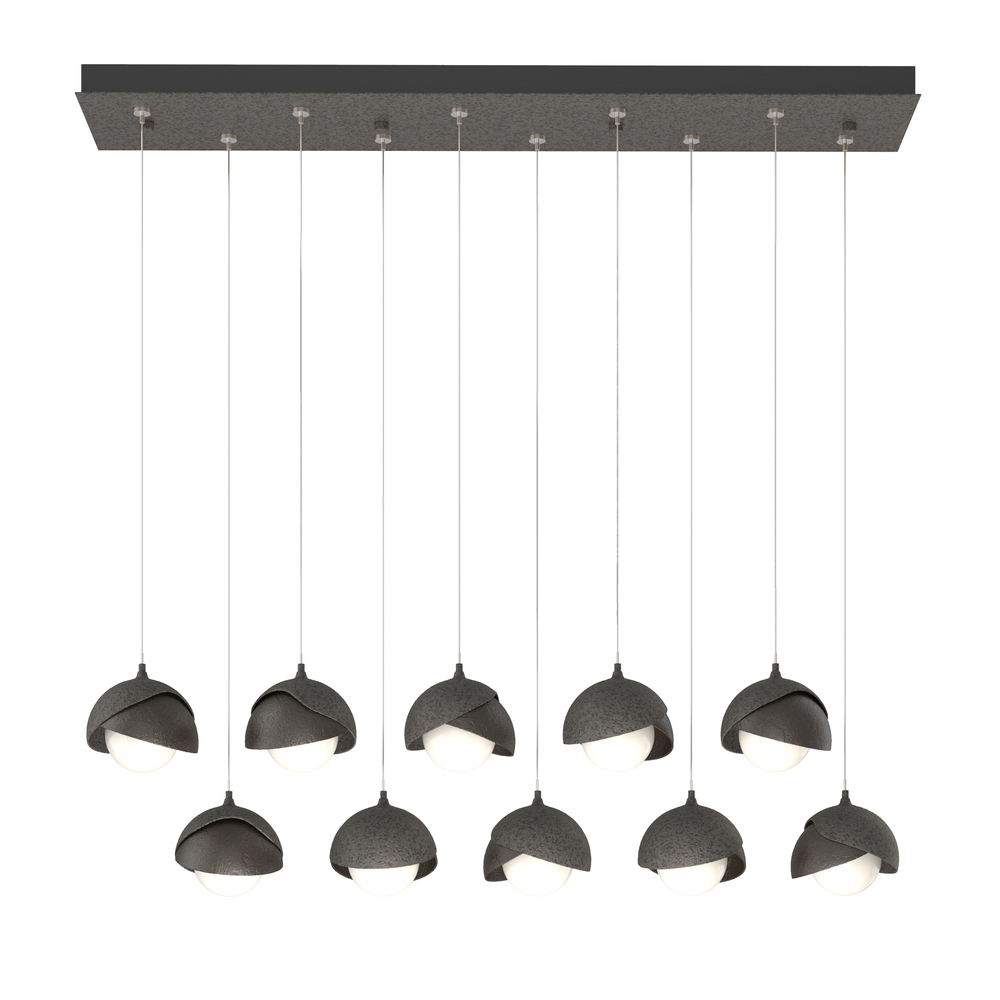 Brooklyn 10-Light Double Shade Pendant