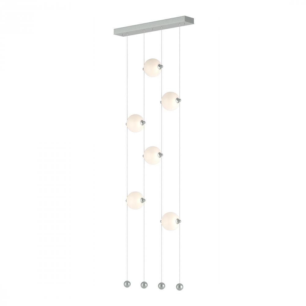 Abacus 6-Light Ceiling-to-Floor LED Pendant