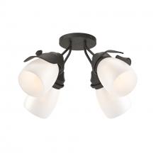 Hubbardton Forge - Canada 121371-SKT-20-GG0330 - Lapas 4-Light Semi-Flush