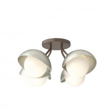 Hubbardton Forge - Canada 121375-SKT-05-85-GG0711 - Brooklyn 4-Light Single Shade Semi-Flush