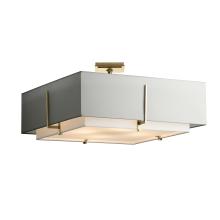 Hubbardton Forge - Canada 126513-SKT-85-SF2012-SJ2401 - Exos Square Large Double Shade Semi-Flush