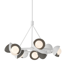 Hubbardton Forge - Canada 131068-SKT-MULT-02-07-GG0711 - Brooklyn 9-Light Double Shade Ring Pendant