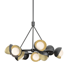 Hubbardton Forge - Canada 131068-SKT-MULT-89-86-GG0711 - Brooklyn 9-Light Double Shade Ring Pendant