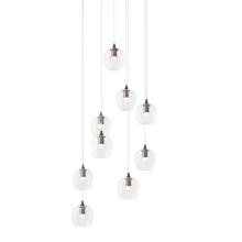 Hubbardton Forge - Canada 131103-SKT-LONG-05-ZM0709 - Ume 9-Light Pendant