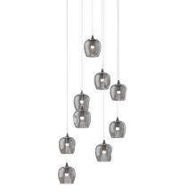 Hubbardton Forge - Canada 131103-SKT-LONG-20-YL0709 - Ume 9-Light Pendant