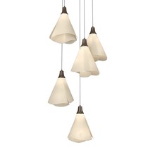 Hubbardton Forge - Canada 131122-SKT-LONG-05-SH1987 - Mobius 5-Light Pendant