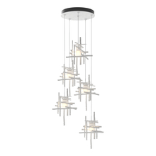 Hubbardton Forge - Canada 131128-SKT-STND-02-YC0305 - Tura 5-Light Frosted Glass Pendant