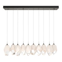 Hubbardton Forge - Canada 131144-SKT-LONG-07-WP0755 - Chrysalis 10-Light Large Crystal Pendant