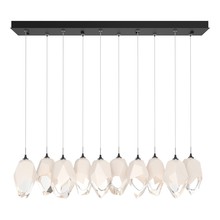 Hubbardton Forge - Canada 131144-SKT-LONG-10-WP0755 - Chrysalis 10-Light Large Crystal Pendant