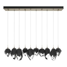 Hubbardton Forge - Canada 131145-SKT-LONG-84-BP0756 - Chrysalis 10-Light Mixed Crystal Pendant