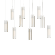 Hubbardton Forge - Canada 131204-SKT-LONG-84-GG0065 - Exos Glass 10-Light Pendant