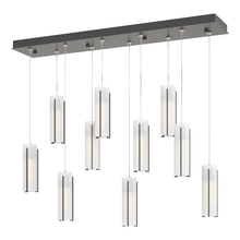 Hubbardton Forge - Canada 131204-SKT-STND-07-GG0065 - Exos Glass 10-Light Pendant